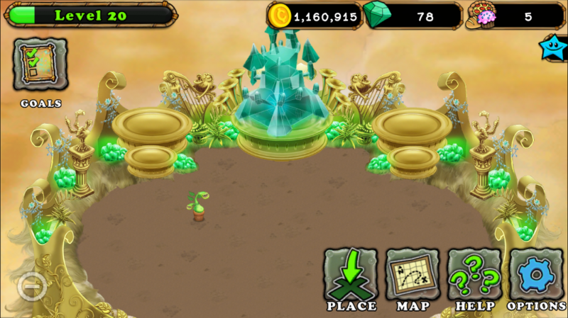 [My singing Monsters]  Gold Island