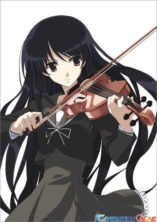 Nanaka - Myself Yourself игра на скрипке