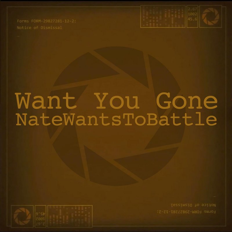 NateWantsToBattle - "Want You Gone" from Portal 2 - ROCK COVER