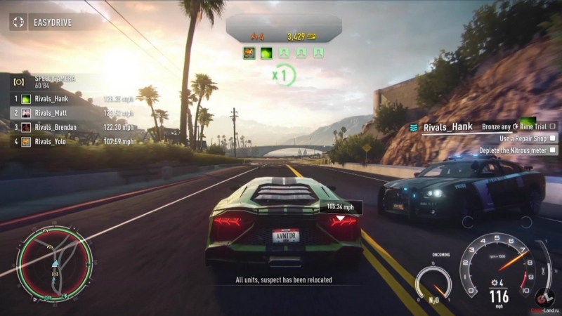 Need For Speed Rivals 1 - Музыка из Игр