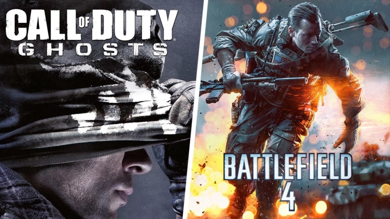 Неизвестен - Battlefield 4 vs Call of Duty Ghost
