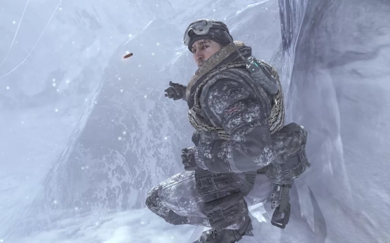 Call of Duty Modern Warfare 2 - Cliffhanger climbing intro LR 1