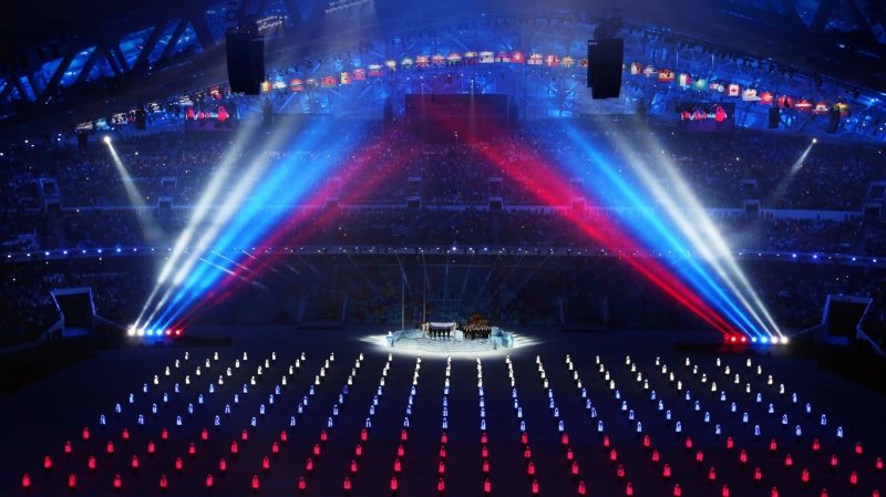 Заставка Олимпийских игр в Сочи 2014