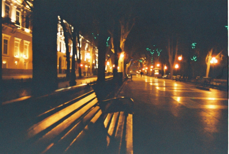 Ночной бульвар