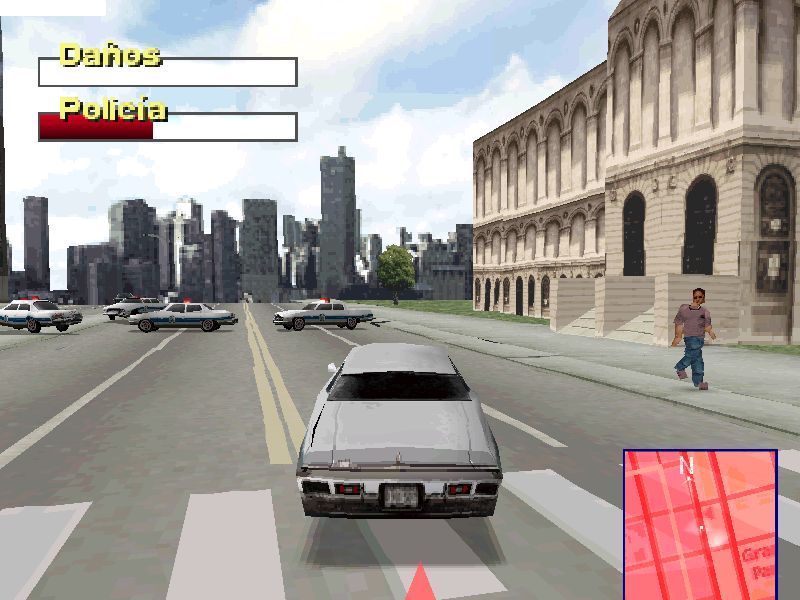 San Francisco Day from Play Station 1 game console