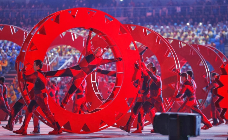 Открытие Олимпийских игр в Сочи 2014 - Советские времена
