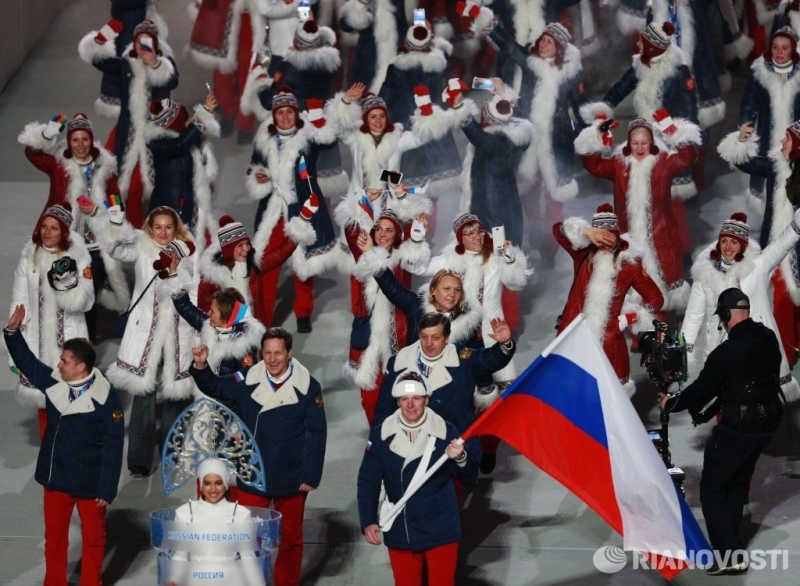 [Pashok1230] Леонид Руденко - Открытие XXII олимпийских игр в Сочи 2014 - Парад Наций