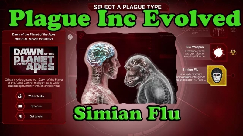 Plague Inc. Evolved - Simian Flu