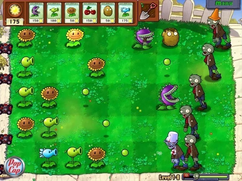 Plants vs. Zombies 2 - Мини-игры Тёмных Веков