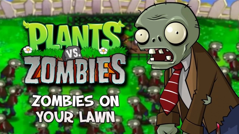 Plants vs. Zombies - Zombie On Your Lawn
