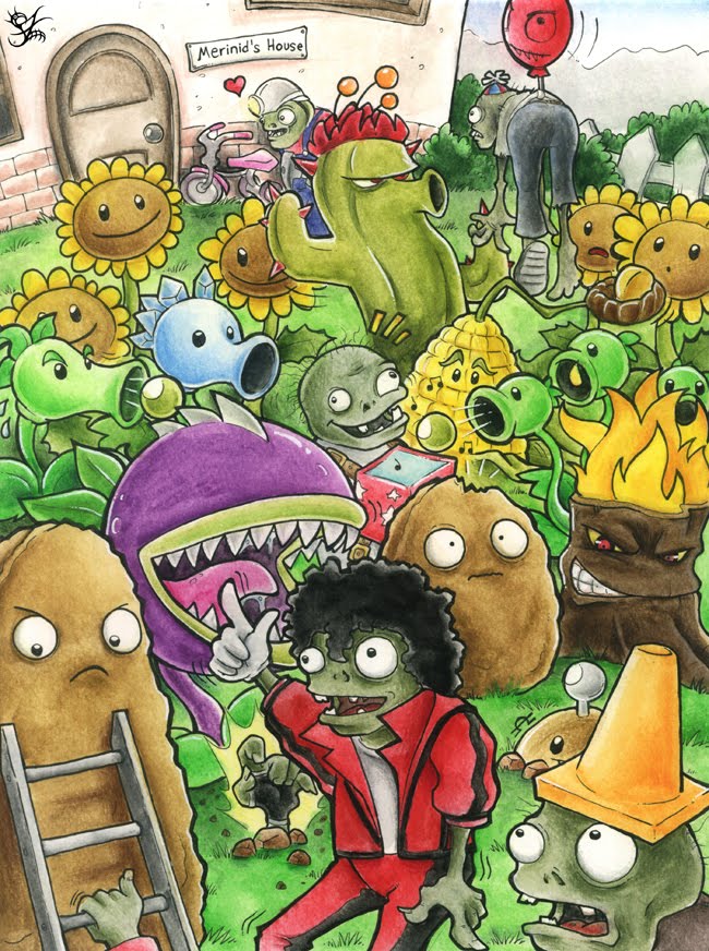 Plants vs. Zombies - Zombies on Your Lawn