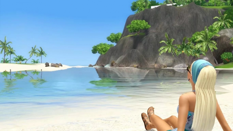 райские каникулы на море - Симс 3
