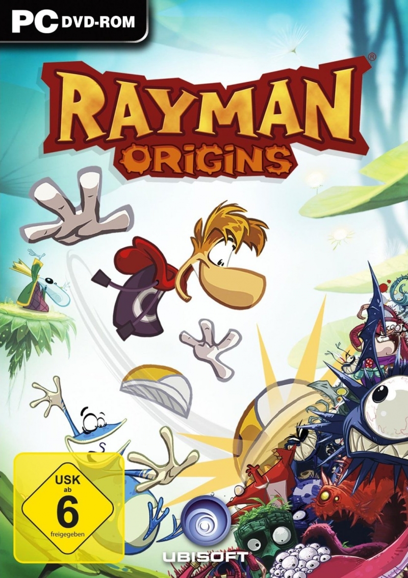Rayman origins - Общее,прыжки