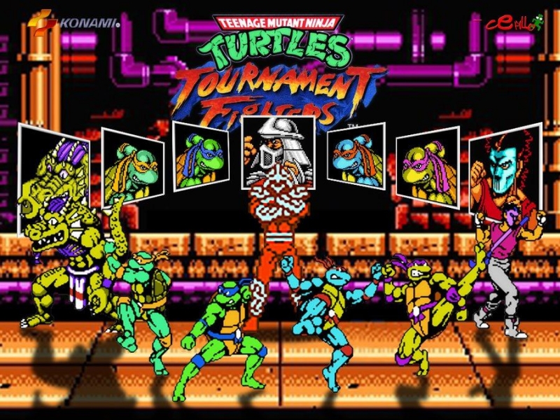Teenage Mutant Ninja Turtles8 bit