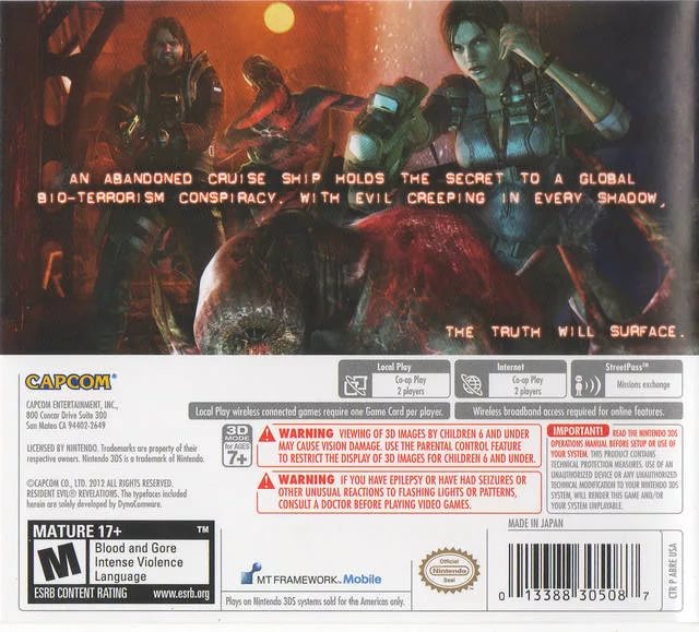 Resident Evil Revelations - Resident Evil Revelations -11- Item Box