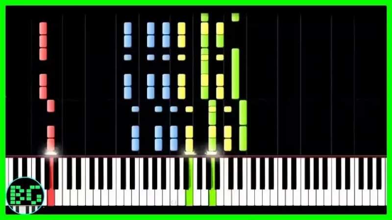 Rinoha - What Does the Fox Say - IMPOSSIBLE REMIX Synthesia