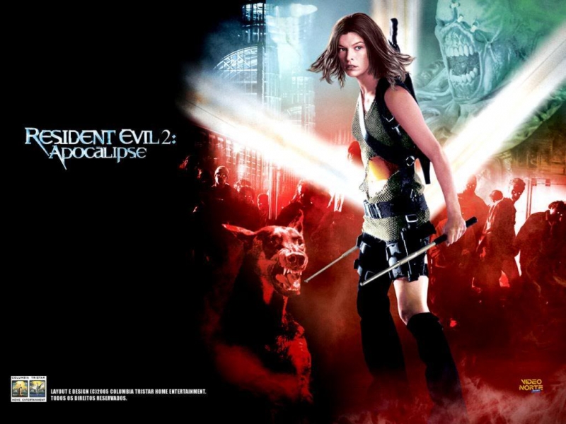 Rob Zombie / OST Resident Evil 2 Apocalypse 2004 - Girl On Fire Resident Renholder Mix