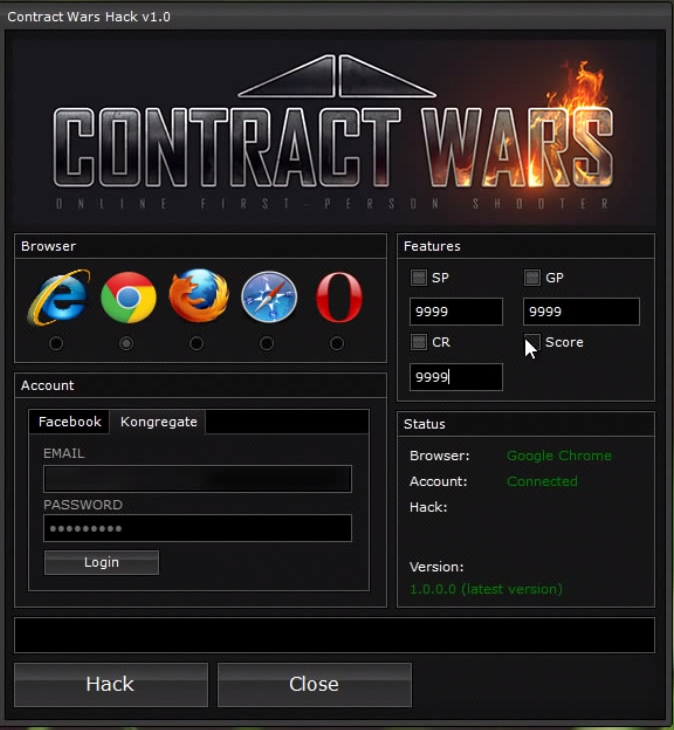 Музыка для игры в Contract Wars