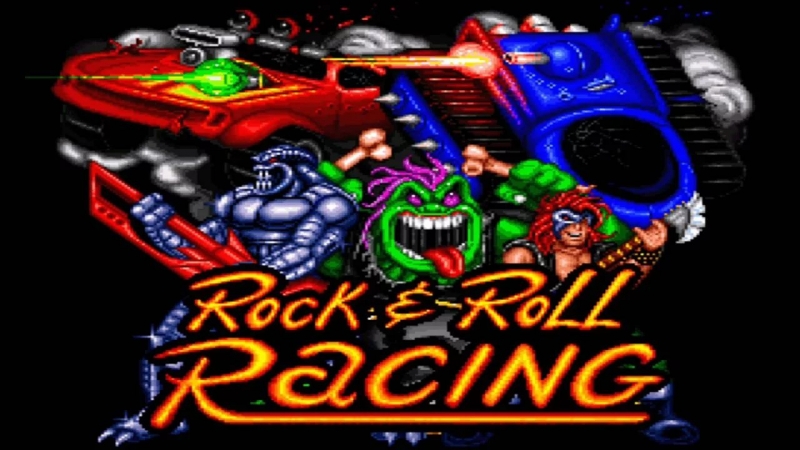 Rock n' Roll Racing - Гонки под рок'н'ролл - Игровая приставка HAMY4=SegaDendy Born to be Wild by Steppenwolf