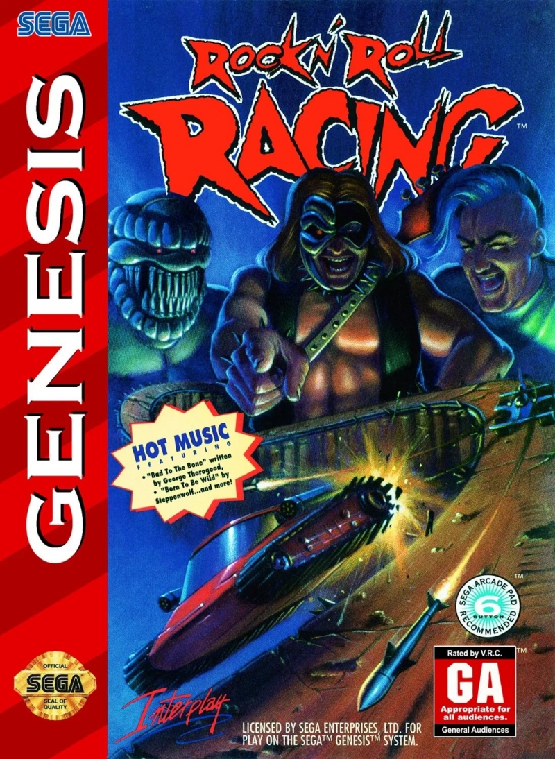 Rock'n'Roll Racing (video game SEGA Genesis)