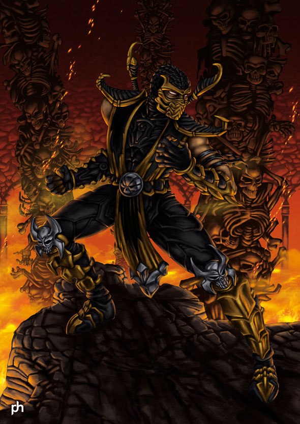 Mortal Kombat 3 Ultimate - Scorpion's lair
