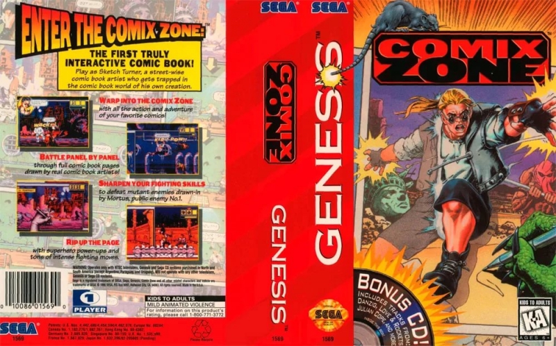 [Sega Genesis] Comix Zone