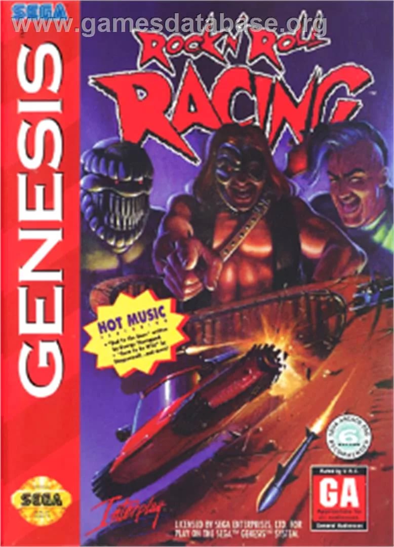[Sega Megadrive/Genesis] - Paranoid Rock n\' Roll Racing