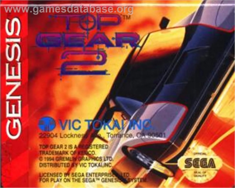 Sega - TOP GEAR 2