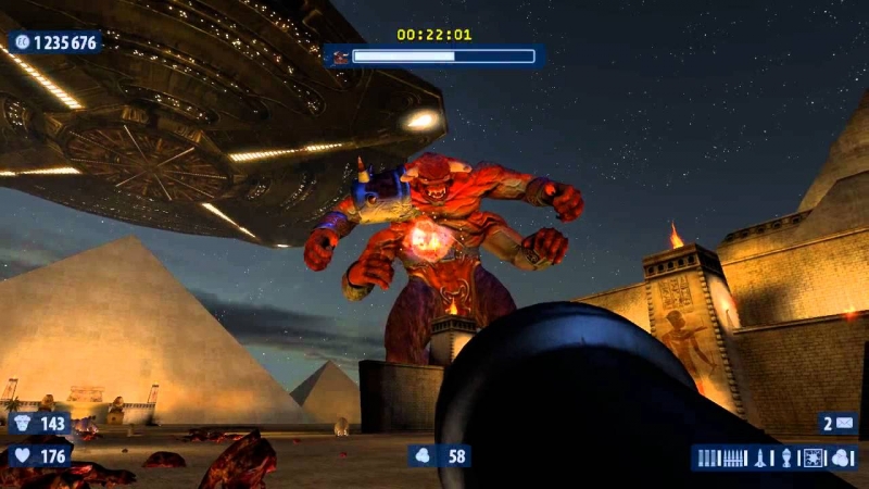 Serious Sam The First Encounter - Great Pyramid Last Fight