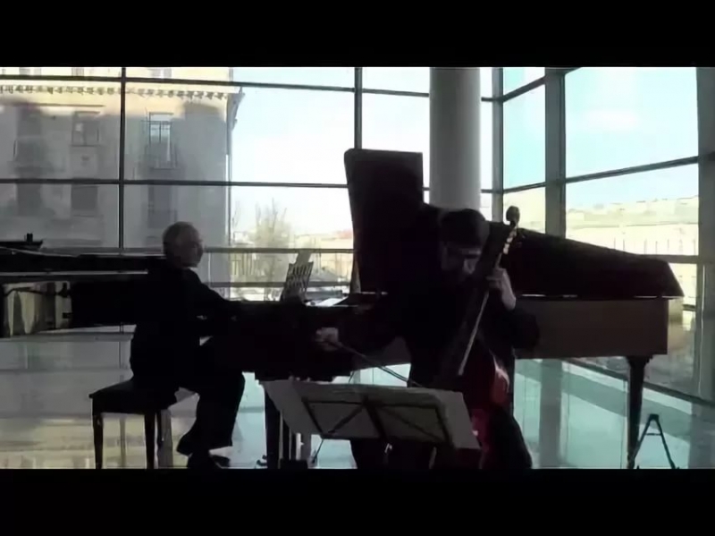 Иоганн Шенк - Соната для виолы да гамба и бассо континуо №2 ля минор "Эхо Дуная" IV. Adagio