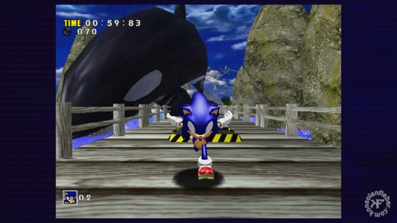 Sonic Adventure DX - Fish Hits