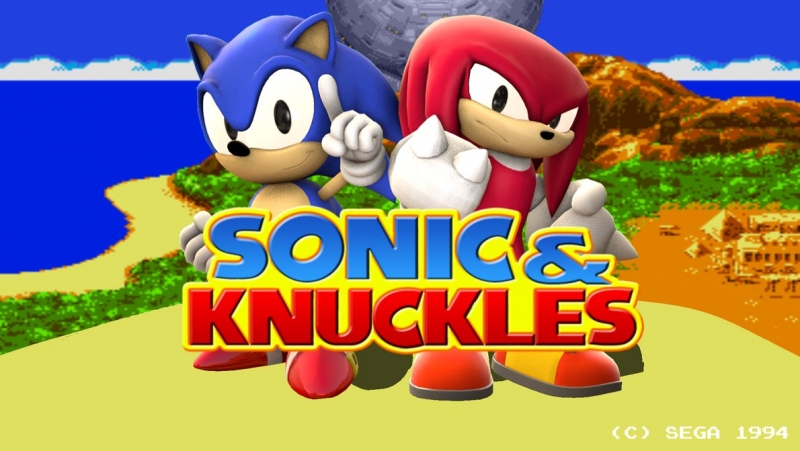 Sonic and Knuckles - Title