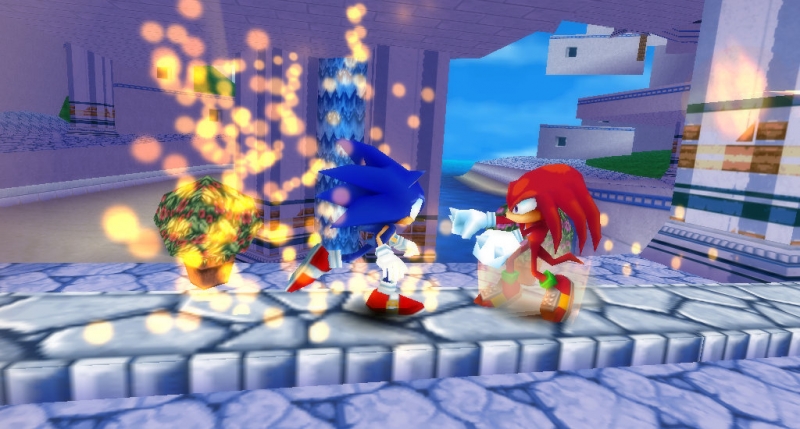 Sonic Rivals 2 - Sunset Forest Zone Act 1
