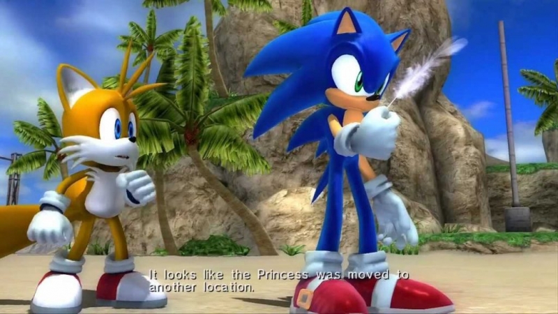 Sonic the hedgehog 2006 - Главная тема