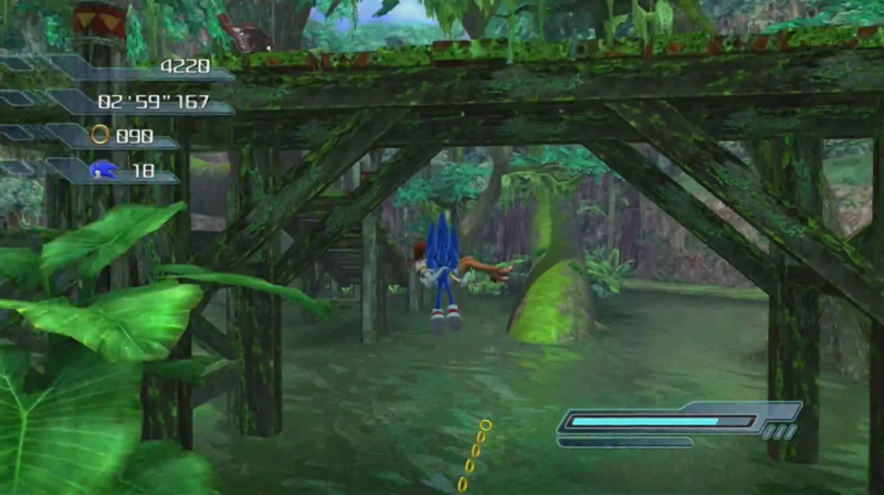 Sonic The Hedgehog 2006 - Tropical Jungle ~The Ruins~