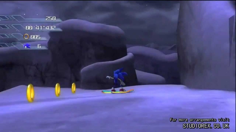 Sonic The Hedgehog 2006 - White Acropolis ~Snowy Peak~