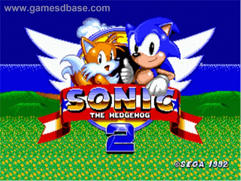 Sonic the Hedgehog 2 - Title