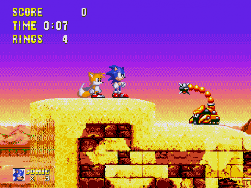 Sonic the Hedgehog 3 and Sonic & Knuckles - Sandopolis Zone 2