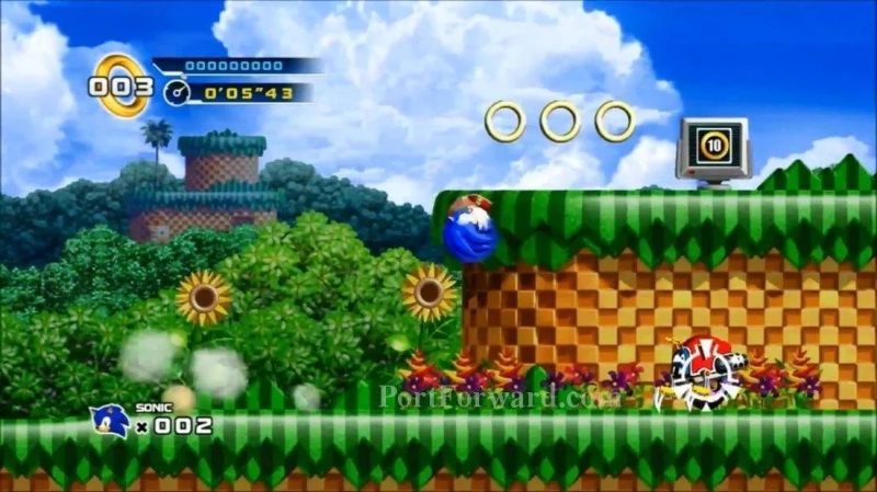 Sonic The Hedgehog 4 Episode 1 - Splash Hill Zone Act 2