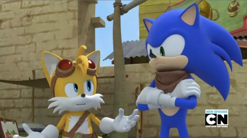 ''Sonic The Hedgehog and Teils The Fox''