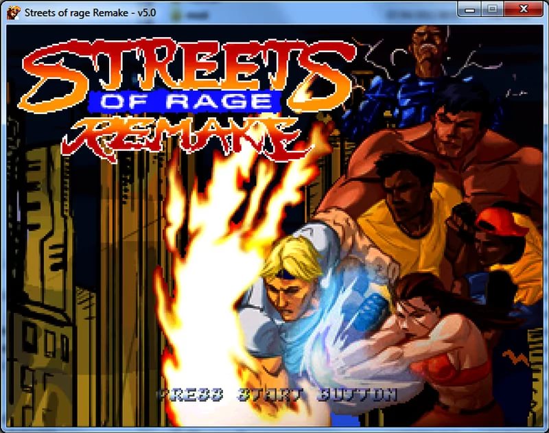 SORR Team - Fighting in the Street Streets of Rage 2