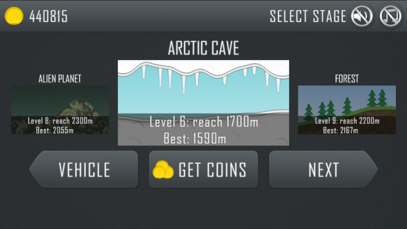 Stage 4 Arctic Caverns SEGA
