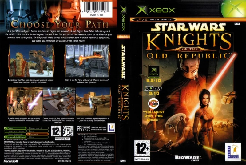 Star Wars Knights of the Old Republic - The Unknown World