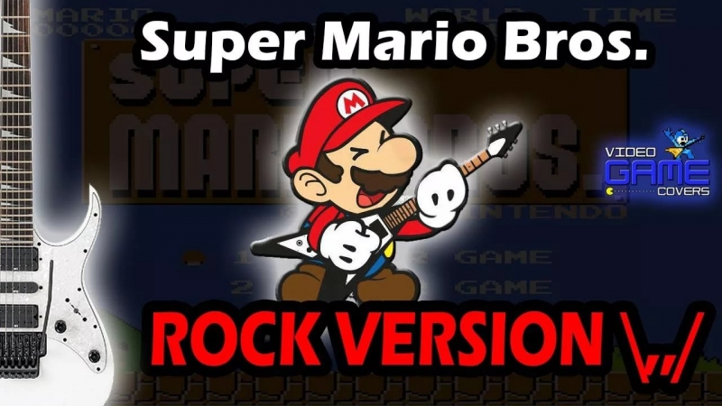 Super Mario Bros - Rock Theme
