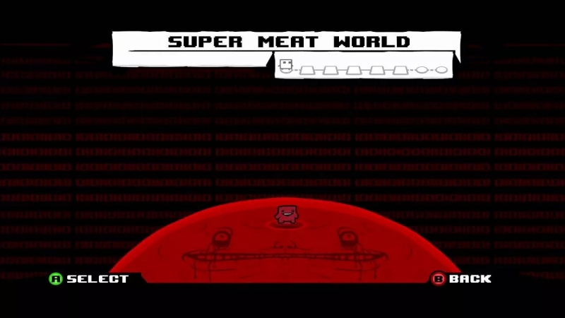 Super Meat Boy - Chapter 5 Menus