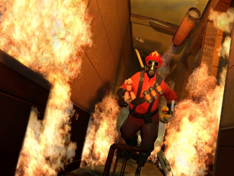 Team Fortress 2 - Pyro - I am fire