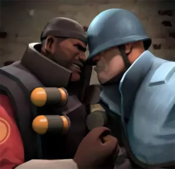 Team Fortress 2 Soldier and Demo - WAR