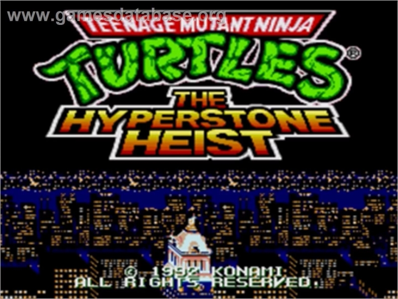 Teenage Mutant Ninja Turtles - The Hyperstone Heist (Masahiro Ikariko) - Outside Shredder's Hideout