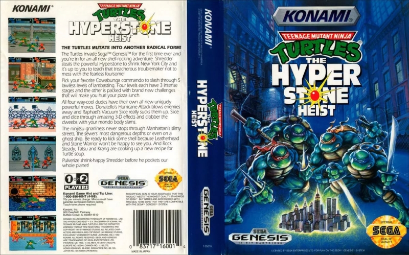 Teenage Mutant Ninja Turtles The Hyperstone Heist - On The Sea