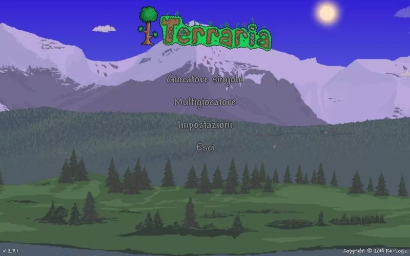 Terraria - Главное меню